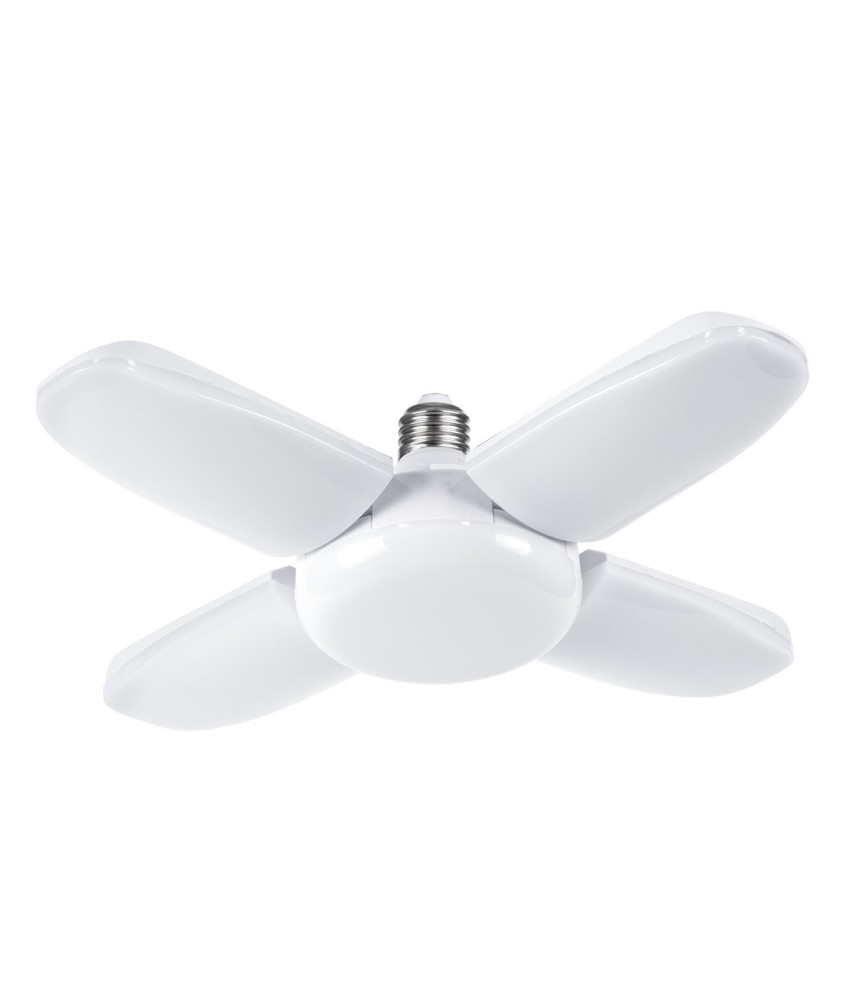 GloboStar® 999-0005 Λάμπα LED E27 Fan Blade 60W 6780lm 180° AC 220-240V IP20 Φ35 x Υ10cm Φυσικό Λευκό 4000K